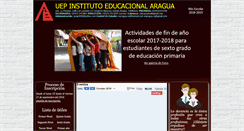 Desktop Screenshot of iearagua.com